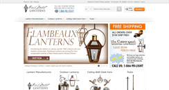 Desktop Screenshot of frenchmarketlanterns.com